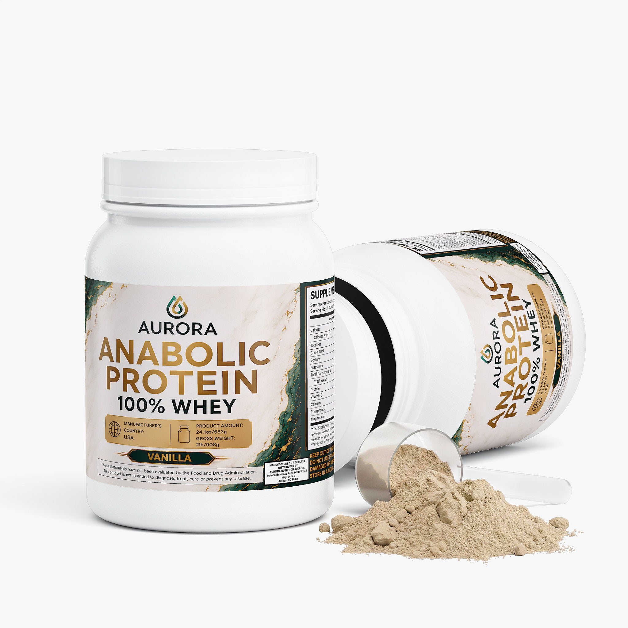 Anabolic Protein 100% Whey Isolate (Vanilla)
